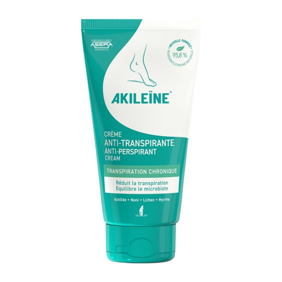 [AKILEÏNE] Anti-Perspirant Foot Cream 75ml