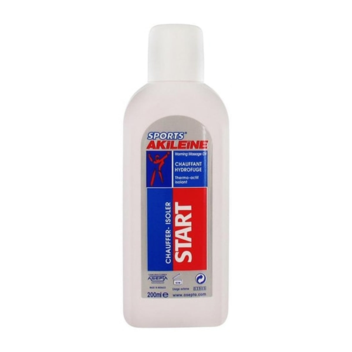 [AKILEÏNE] Sports Warming Hydrophobic Oil 200ml