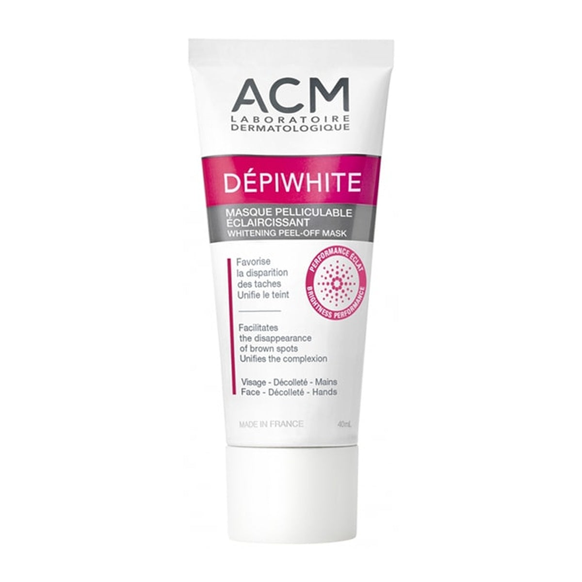 [LABORATOIRE ACM] Depiwhite Peel-Off Mask (Exfoliates, Brightens) 40ml