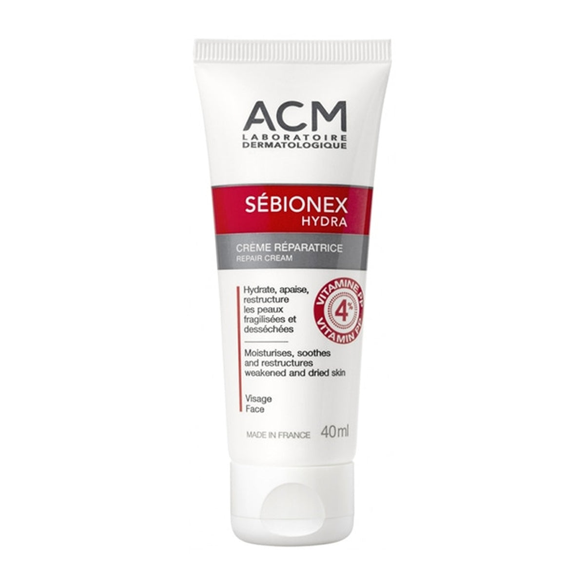 [LABORATOIRE ACM] SEBIONEX Hydra Repairing Cream 40ml (Soothing Moisturizer & Barrier Repair)