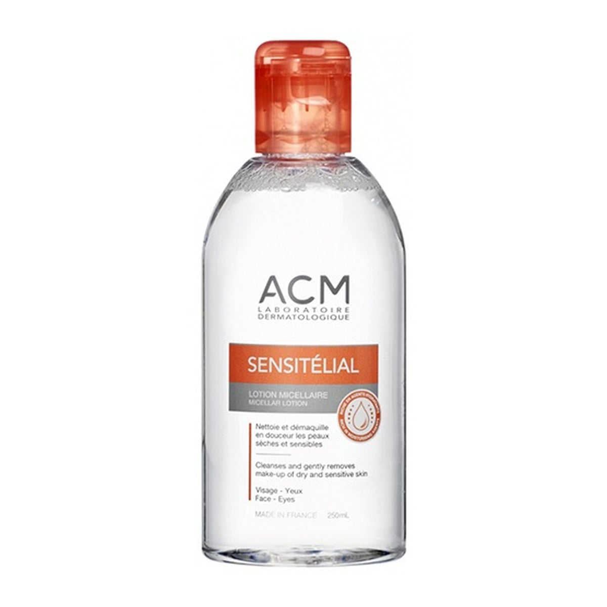 [LABORATOIRE ACM] SENSITELIAL Micellar Lotion 250ml (Face & Eye Makeup Remover)