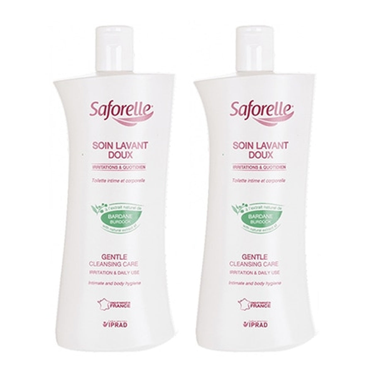 [Saforelle] Soft Cleansing Intimate & Body Wash (Soap-Free) 500mlx2
