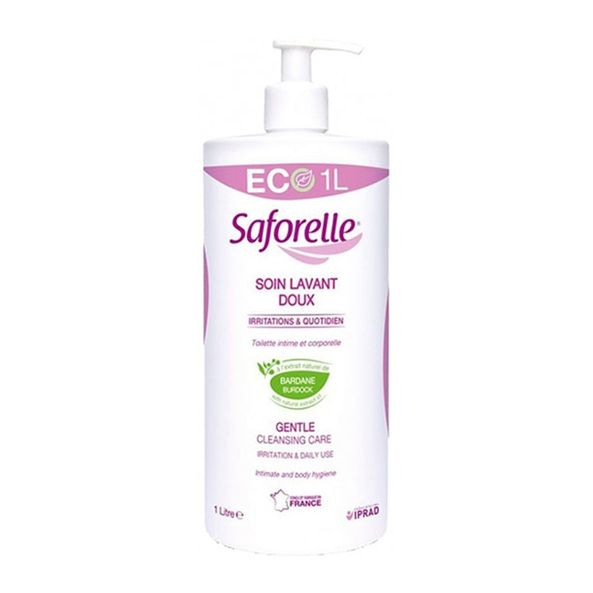 [Saforelle] Soft Cleansing Intimate & Body Wash 1000ml (Gentle, Soap-Free)