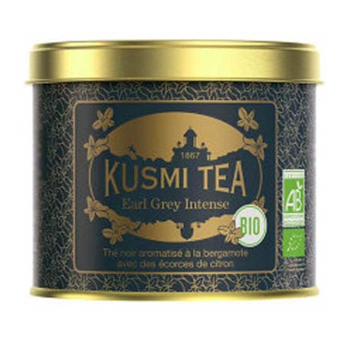 [KUSMI TEA] Earl Grey Intense 100g Tin