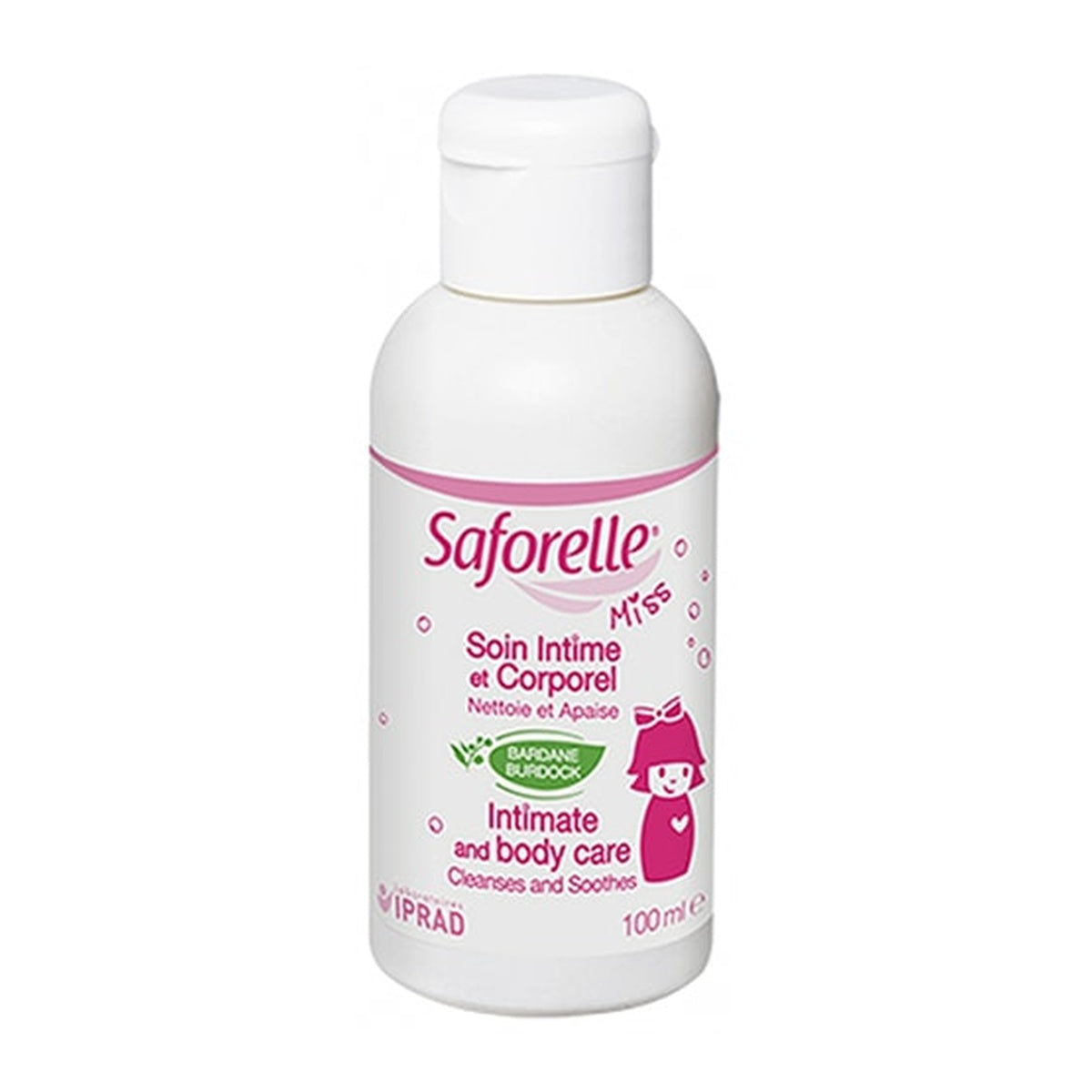 [Saforelle] Delicate Intimate & Body Cleanser for Teens (Moisturizing, Protective Film) 100ml