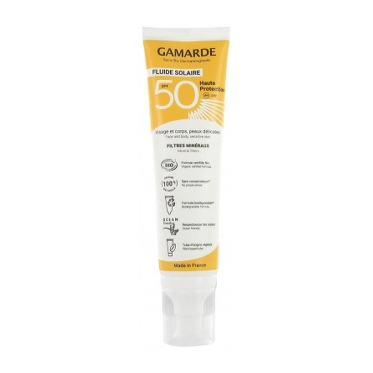 [GAMARDE] Solaire SPF50 Sunscreen Cream (For Troubled & Sensitive Skin)
