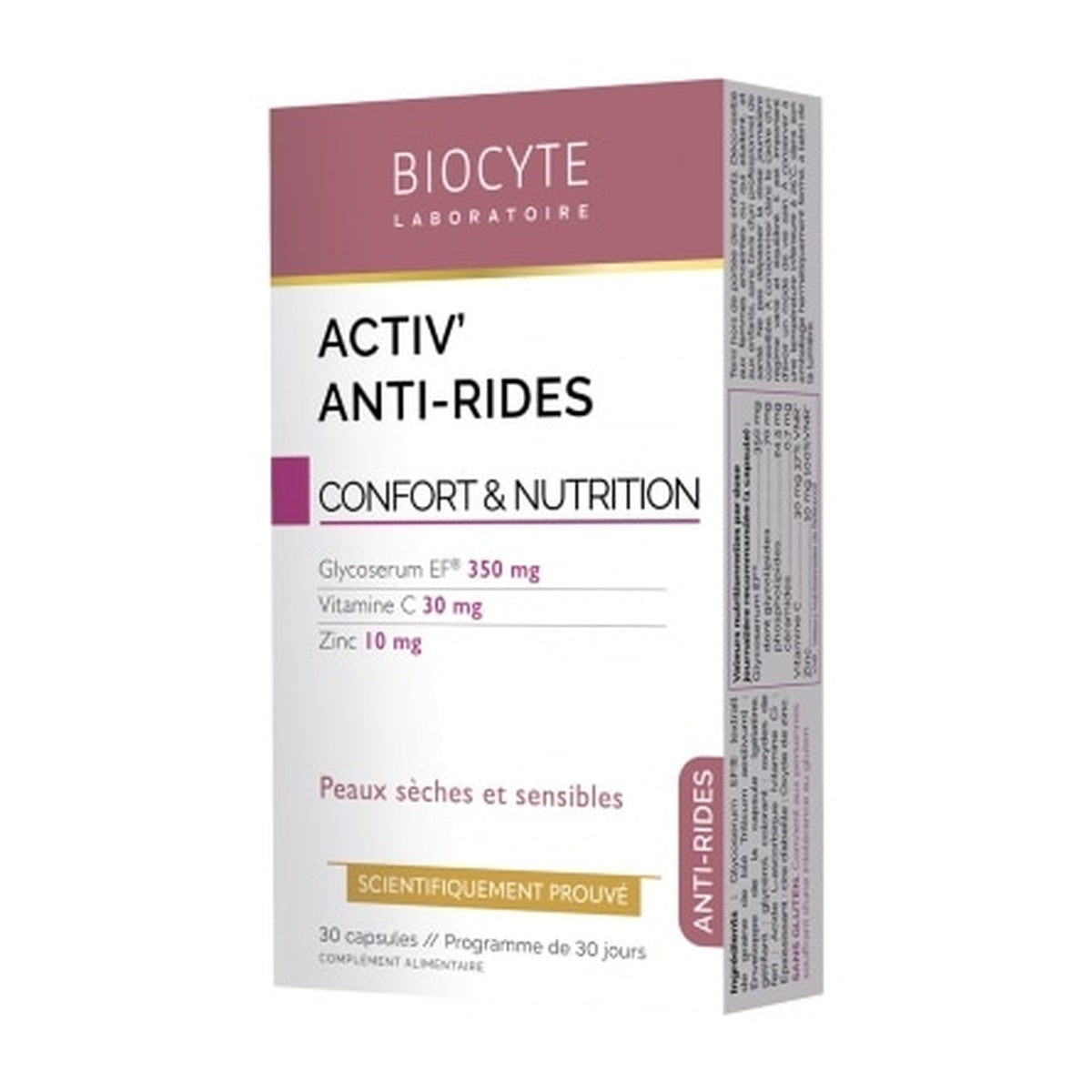 [BIOCYTE] Activ Anti-Wrinkle Anti-Age 30 Capsules