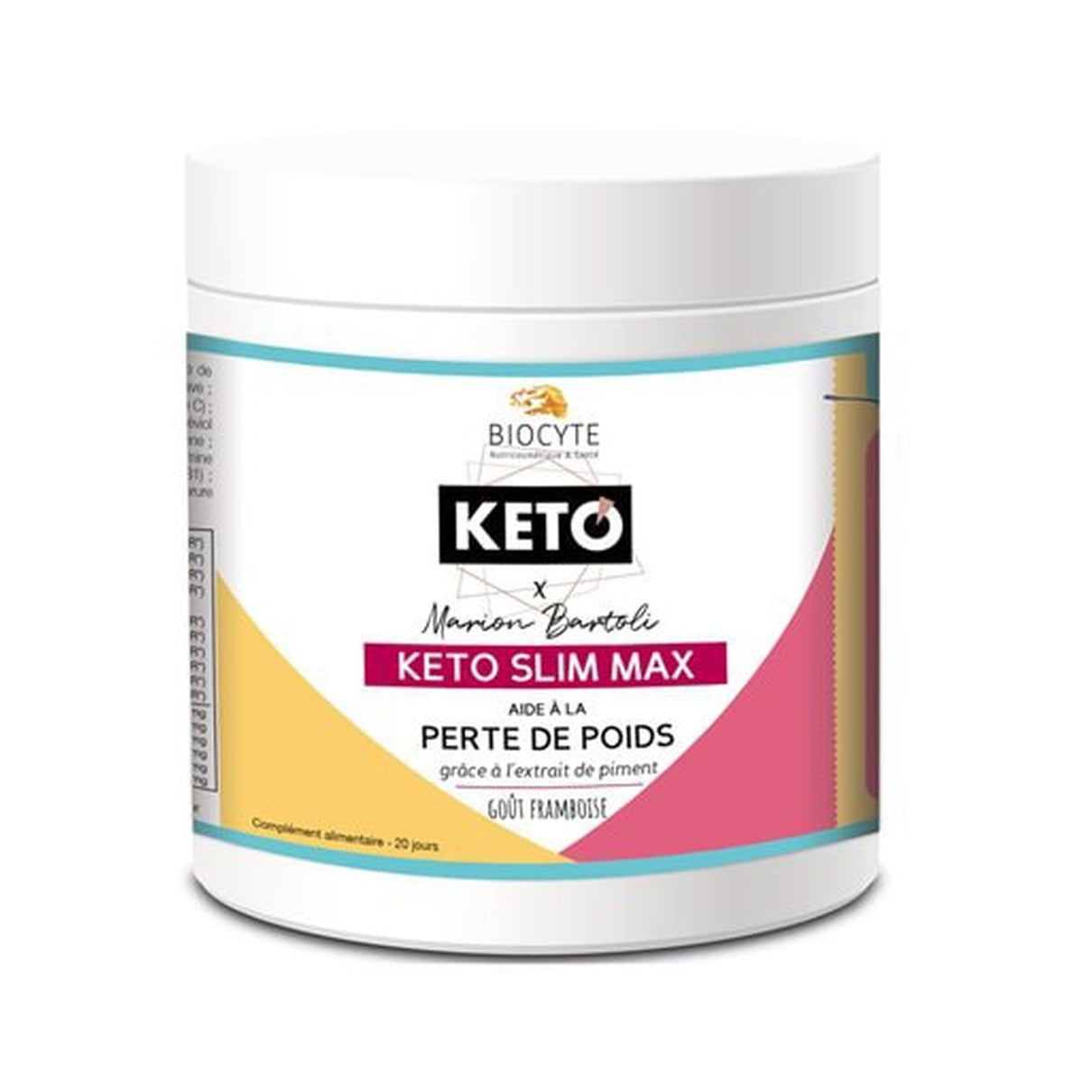 [BIOCYTE] KETOSLIM Minceur Max Ultra Thermogenic Powder 280g (Raspberry)