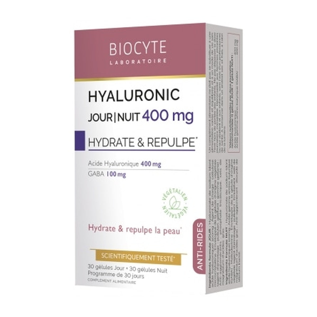 [BIOCYTE] Hyaluronic Day & Night Anti-Aging 30-Day Kit (30 Tablets + 30 Capsules)