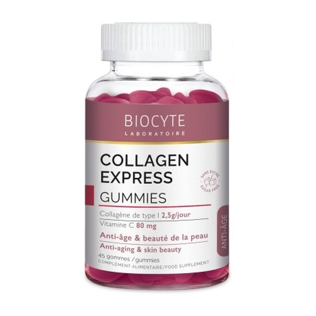 [BIOCYTE] Collagen Express Gummies (Anti-Age) 45pcs