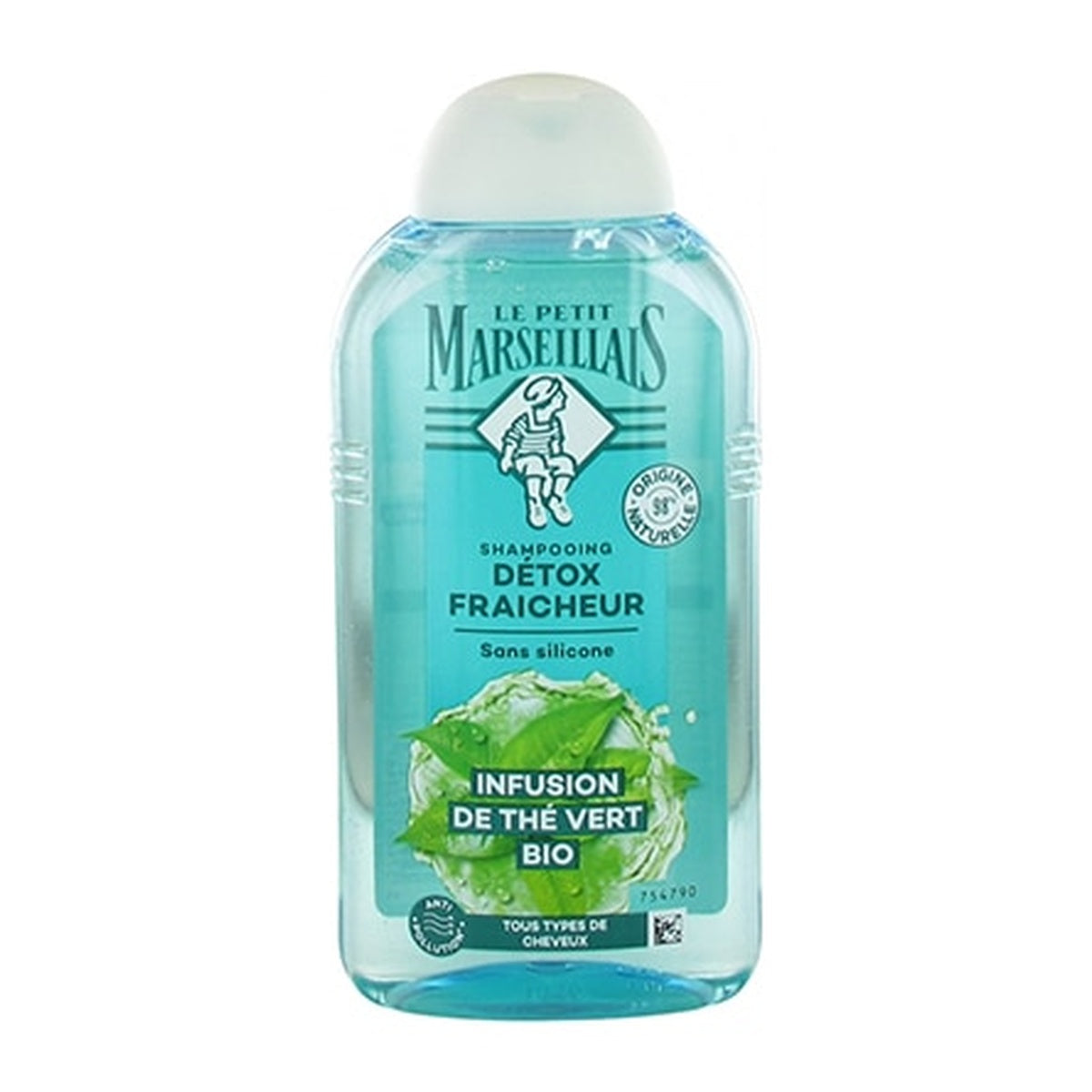 [Le Petit Marseillais] Fresh Detox Shampoo Organic Green Tea Infusion 250ml