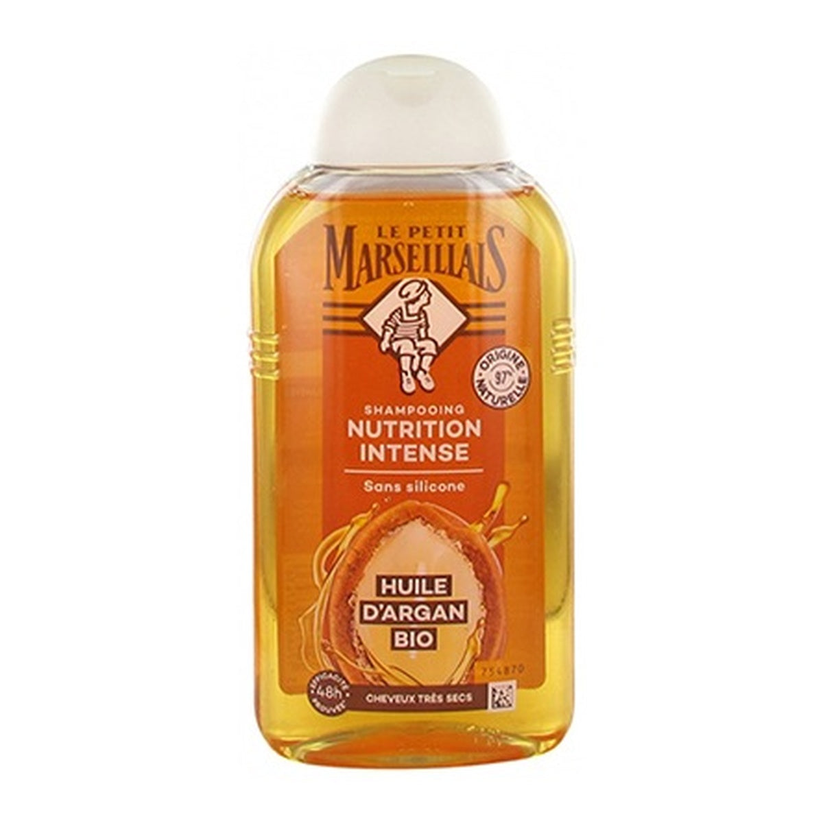 [Le Petit Marseillais] Organic Argan Oil Intense Nourishing Shampoo 250ml (For Very Dry Hair)