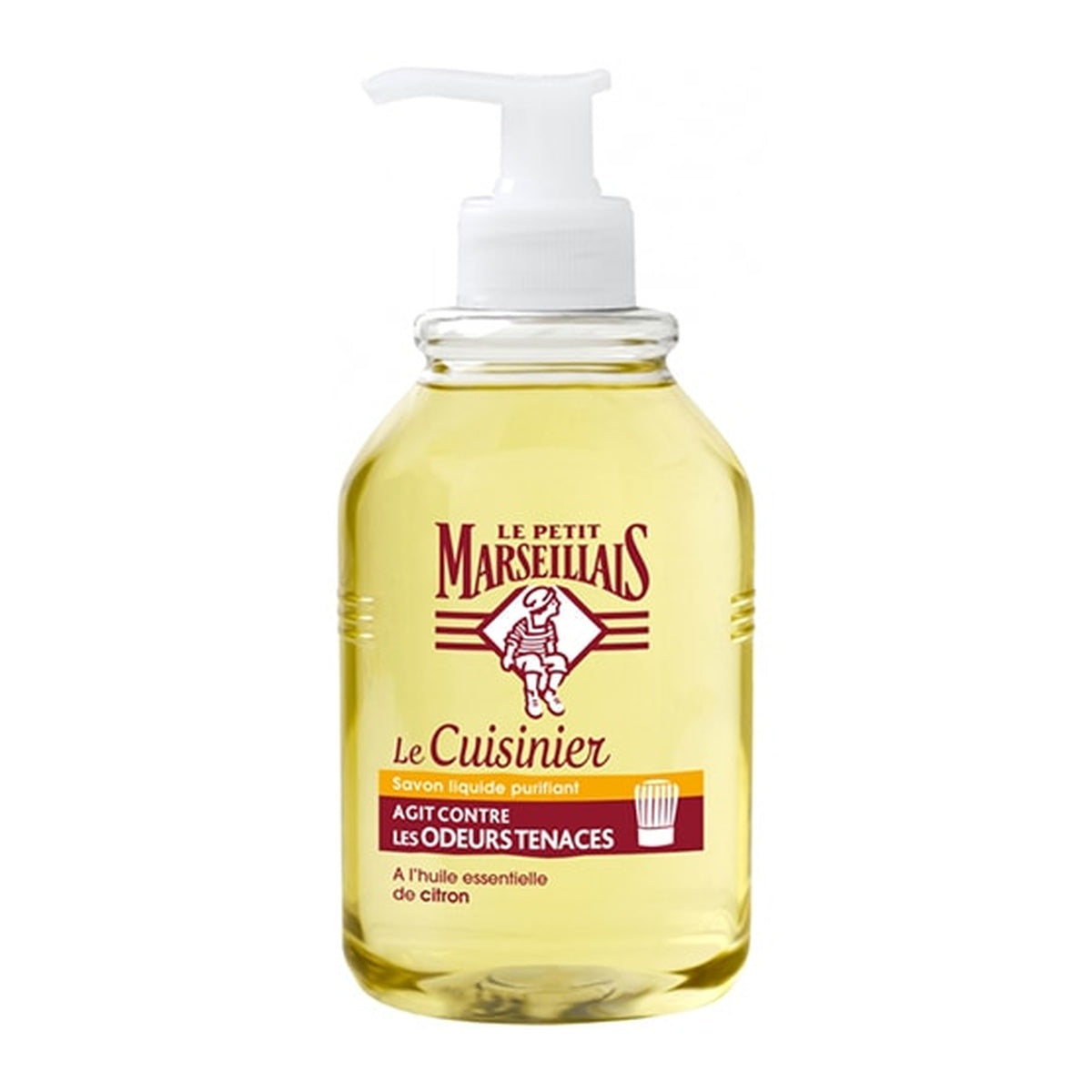 [Le Petit Marseillais] Purifying Liquid Soap "Le Cuisinier" 300ml (Traditional Pot-Made, Hand Care)