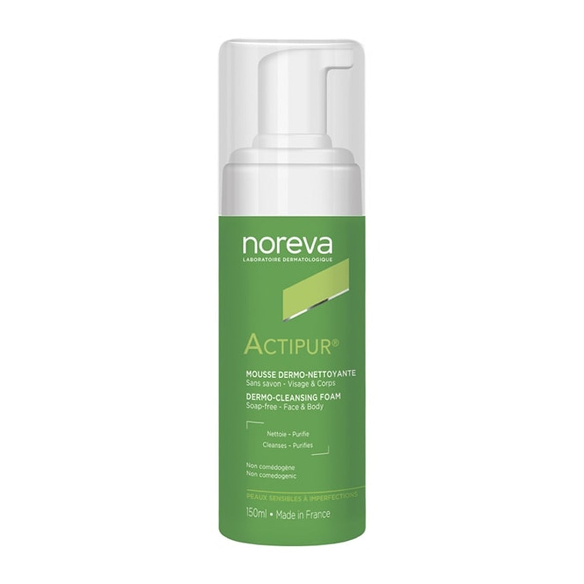 [noreva] Actipur Dermo Cleansing Foam for Oily & Acne-Prone Skin, 150ml