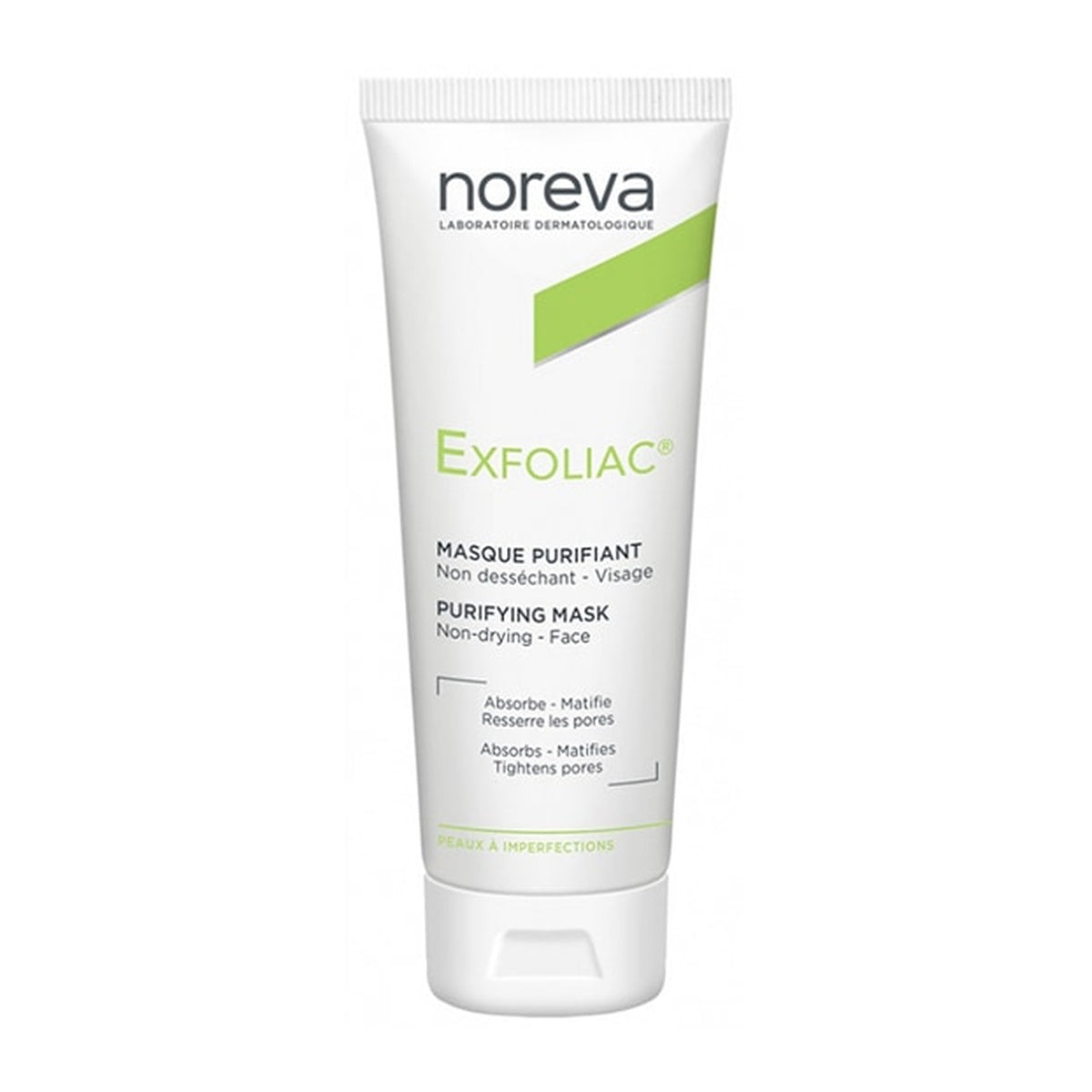 [noreva] Exfoliac Purifying Mask 50ml (Sebum-Absorbing, Mattifying)