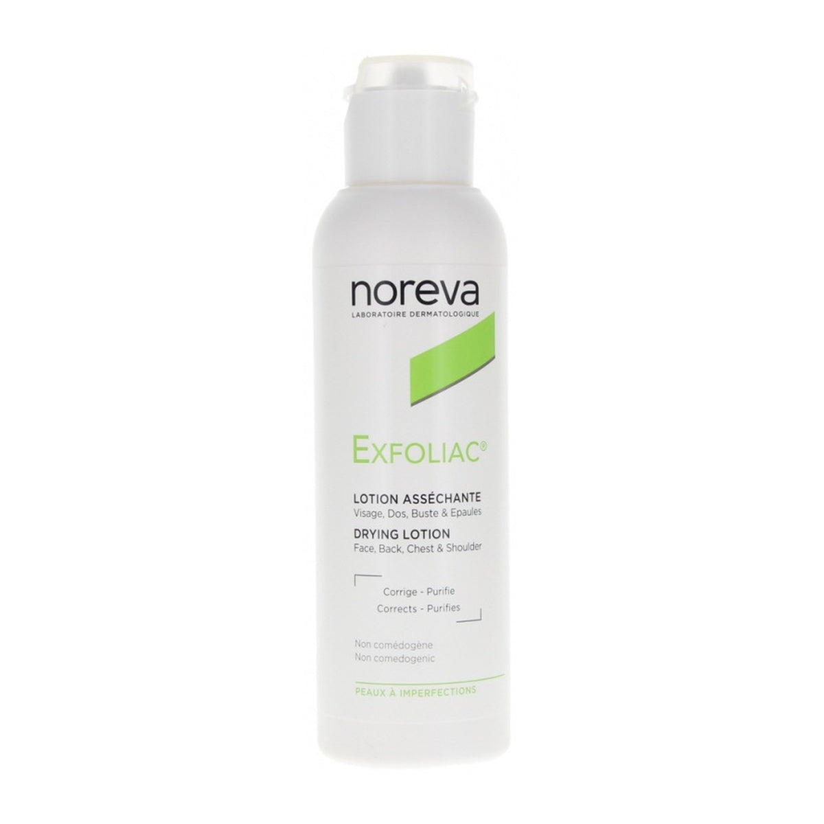 [noreva] Exfoliac Drying Lotion 125ml (Spot-Correcting AHA Lotion)