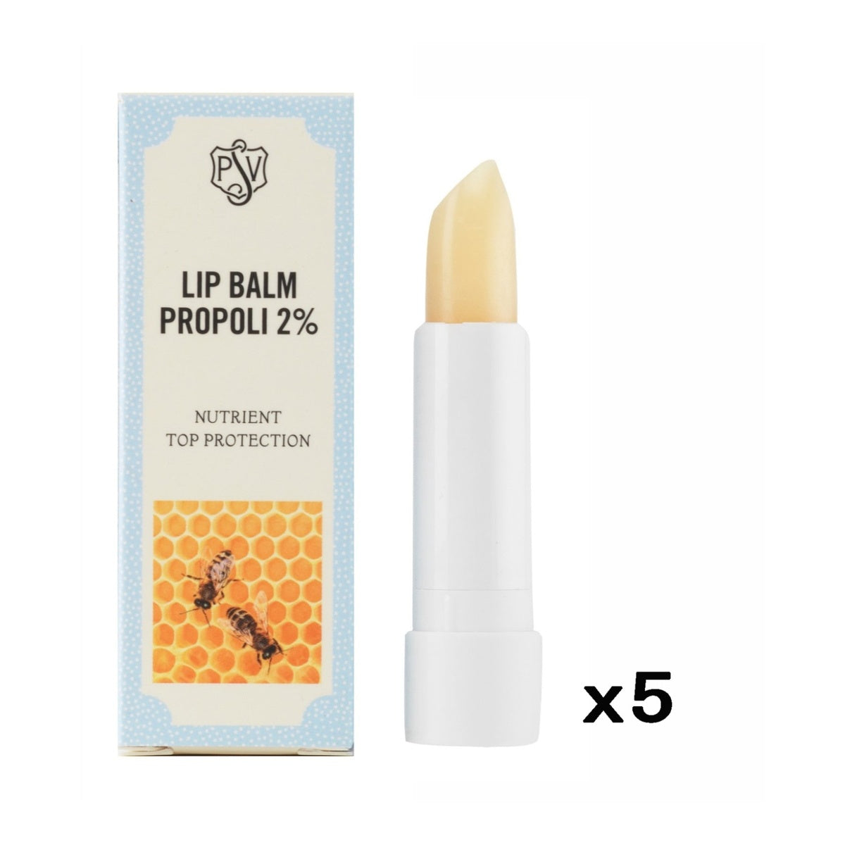 [SPEZIERIE PALAZZO VECCHIO] Propolis Lipstick 2% 4g (5-Pack)