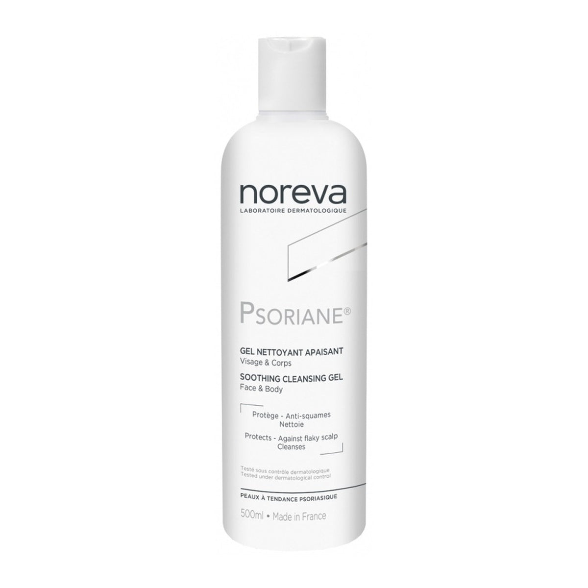 [noreva] Psoriane Soothing Cleansing Gel 500ml (Face & Body)