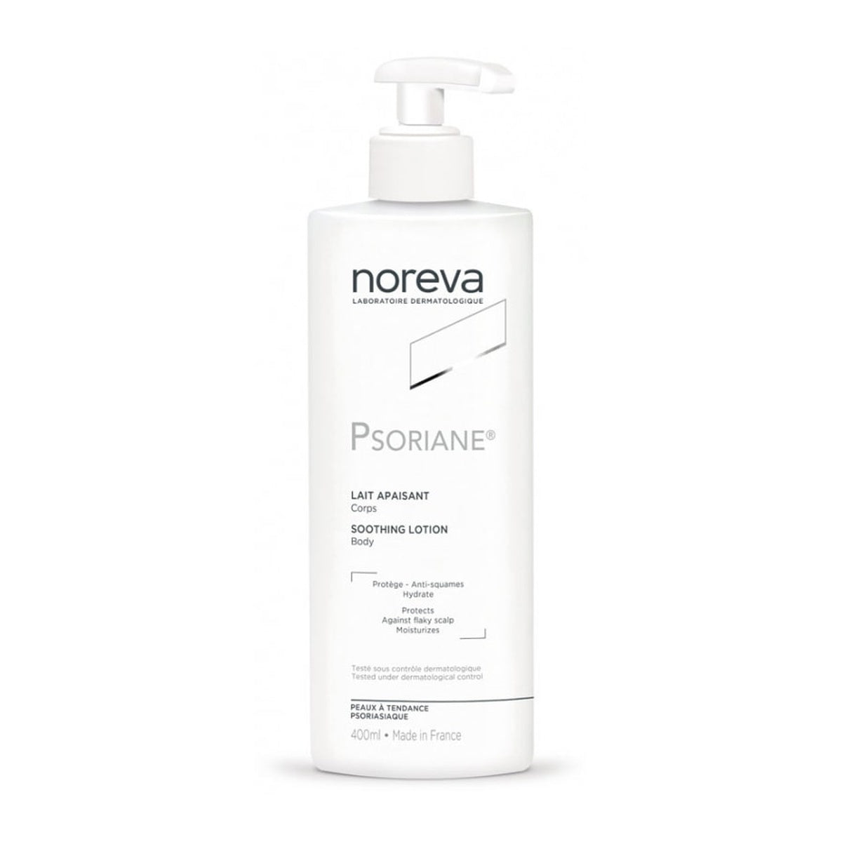 [noreva] Psoriane Soothing Body Milk 400ml (Relieves Dry, Flaky Skin)