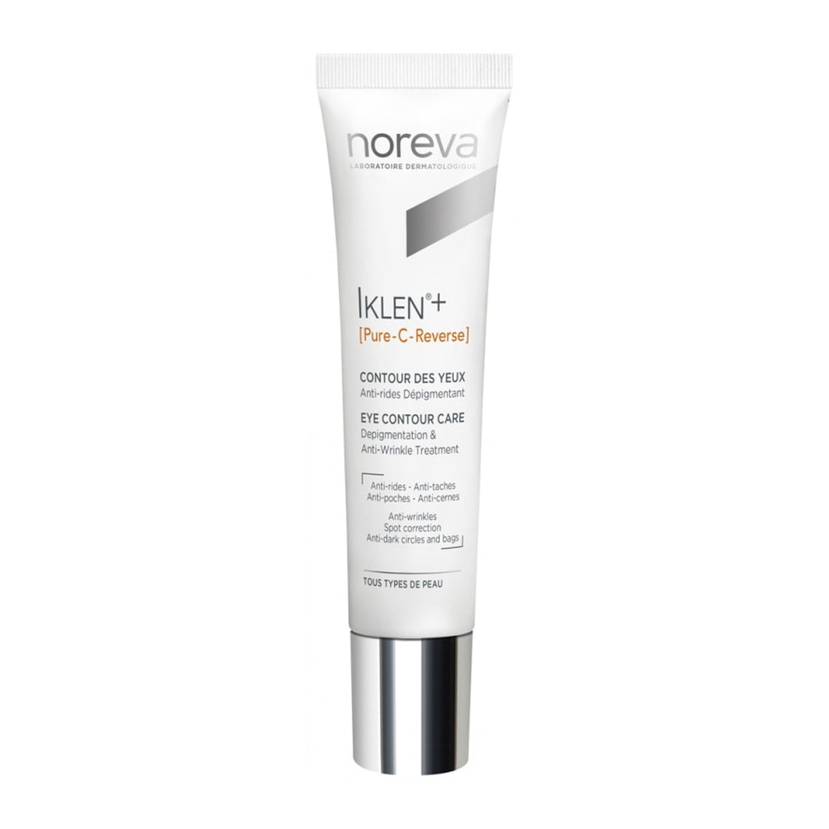 [noreva] IKLEN+ (PURE-C-REVERSE) Eye Cream — Reduces Puffiness & Firms Eye Area 15ml