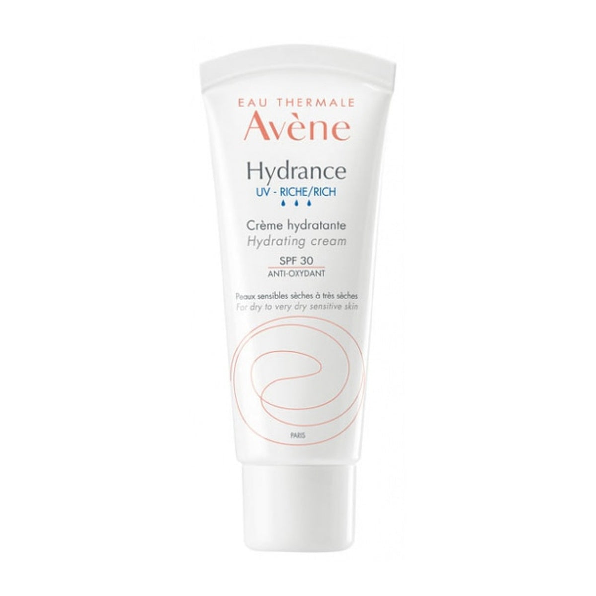 [Avène] Hydrance UV Riche Hydrating Cream SPF30 40ml (Sensitive & Dry Skin)