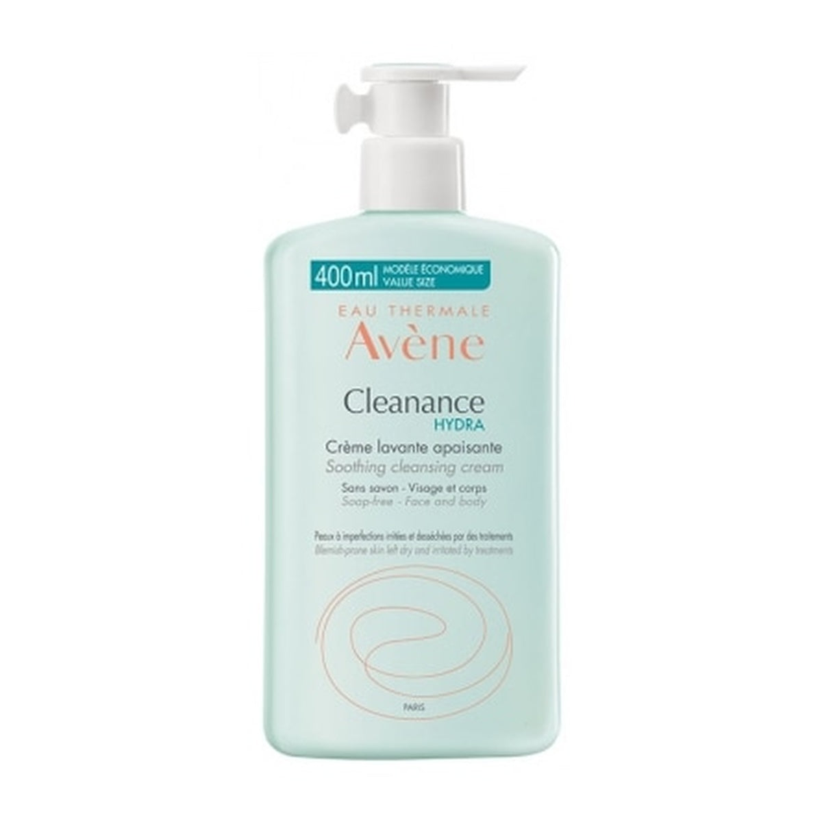 [Avène] Cleanance Hydra Soothing Cleansing Cream 400ml
