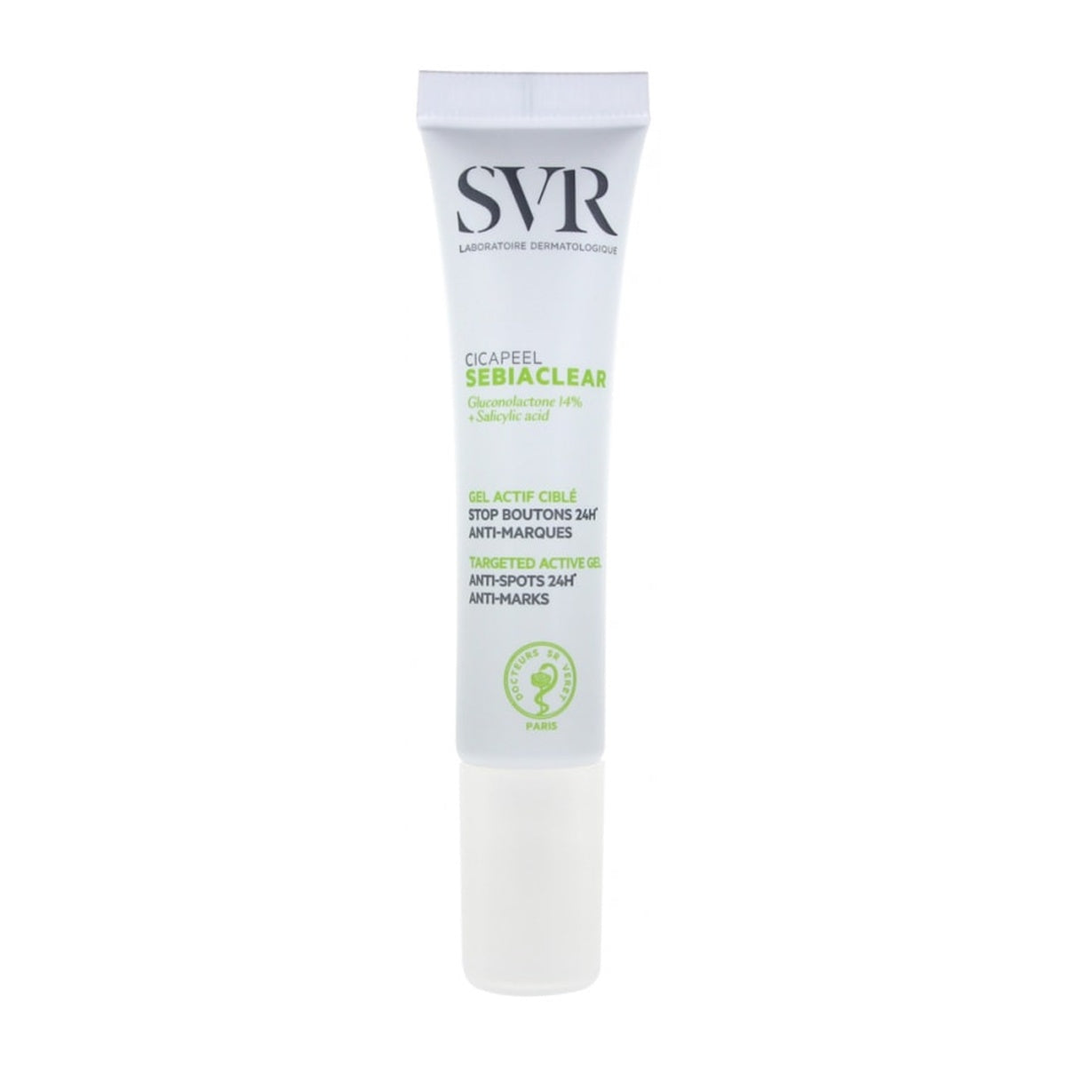 [SVR] Sebiaclear CicaPeel Active Gel 15ml (Targeted Acne & Spot Treatment)