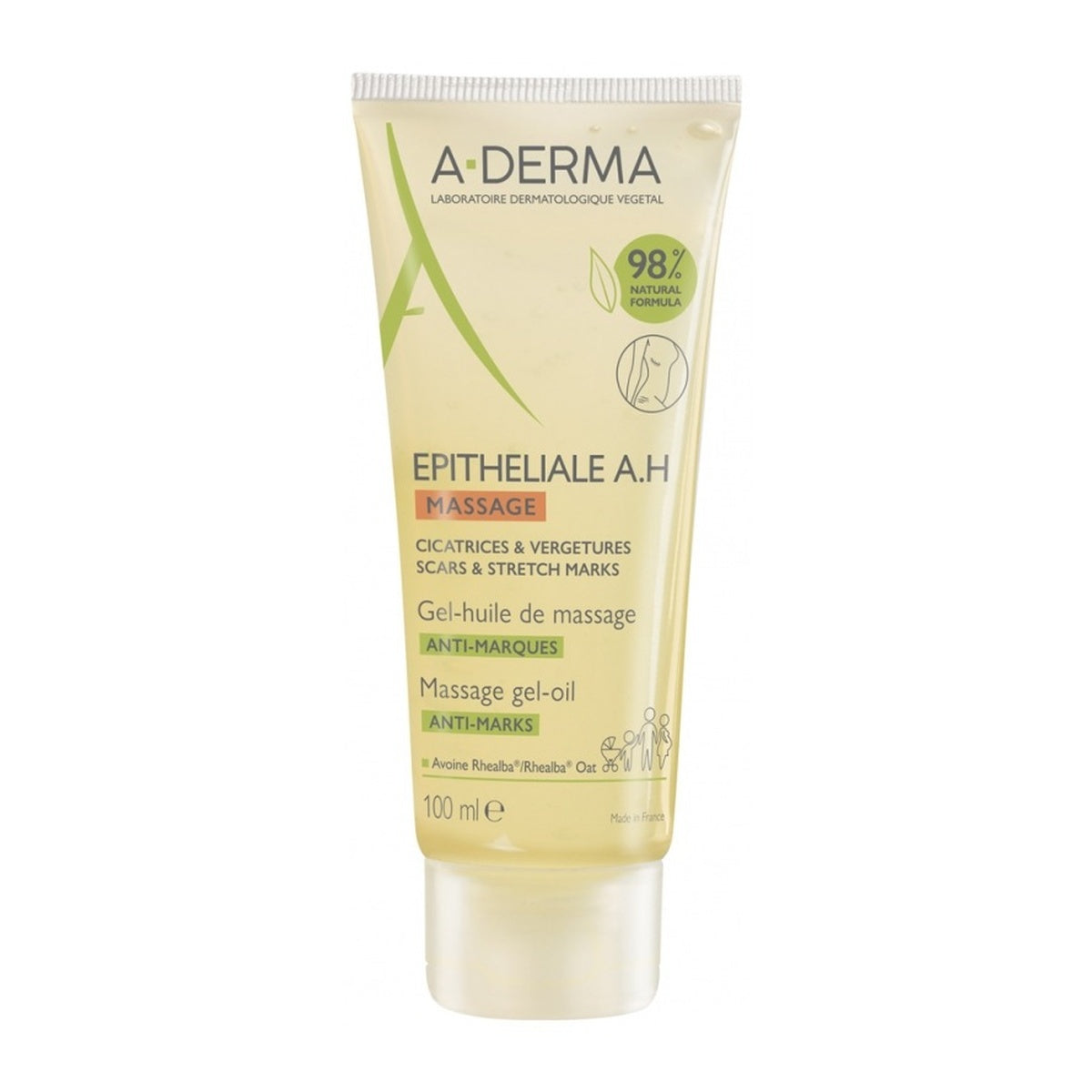 [A-DERMA] Epitheliale AH Massage Oil-Gel Anti-Marks 100ml (Scar Treatment)