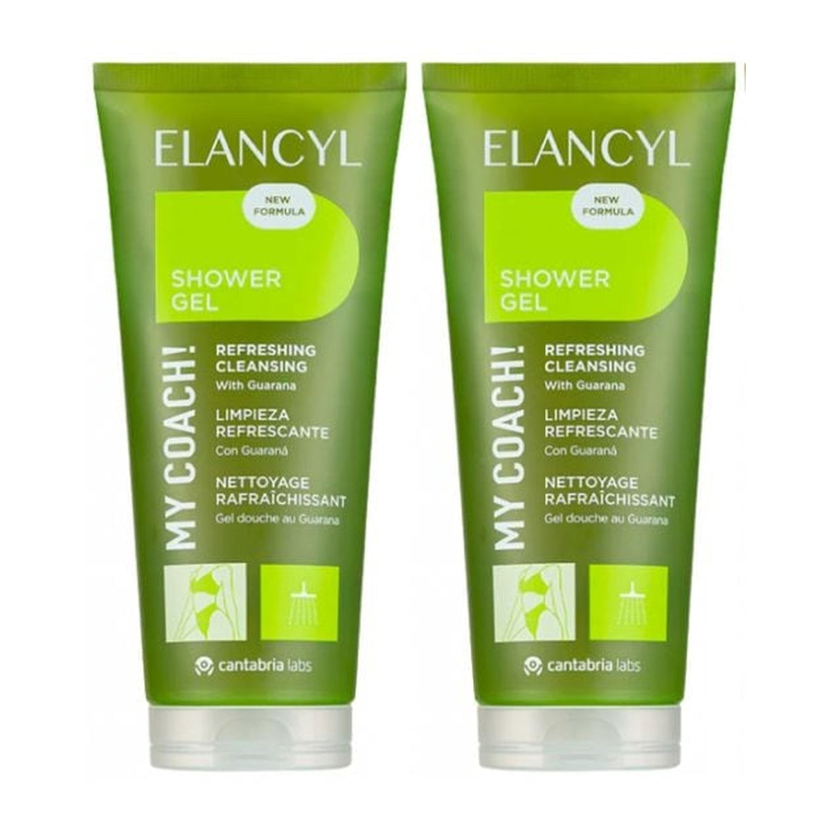 [ELANCYL] My Coach Shower Gel 200ml (2pcs)