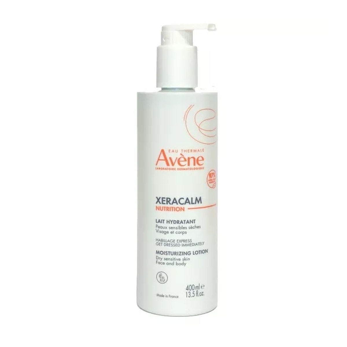 [Avène] Xeracalm Nutrition Moisturizing Milk 400ml (Barrier Repair, 48h Hydration)