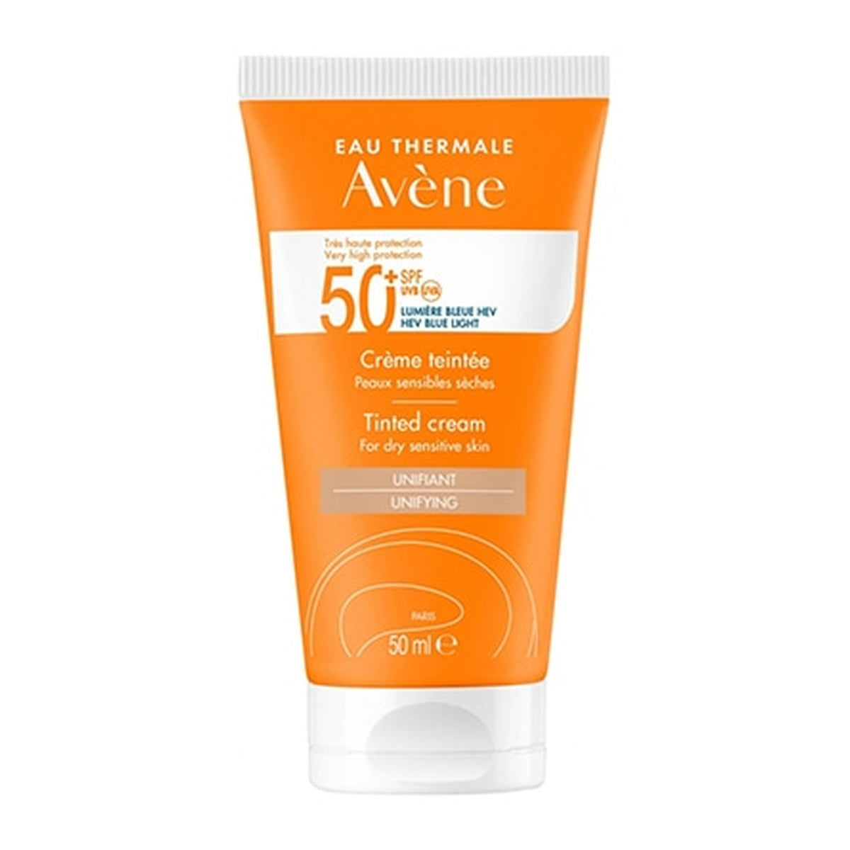 [Avène] Solaire Tinted Cream SPF50+ (Tinted Sunscreen for Sensitive Dry Skin) 50ml