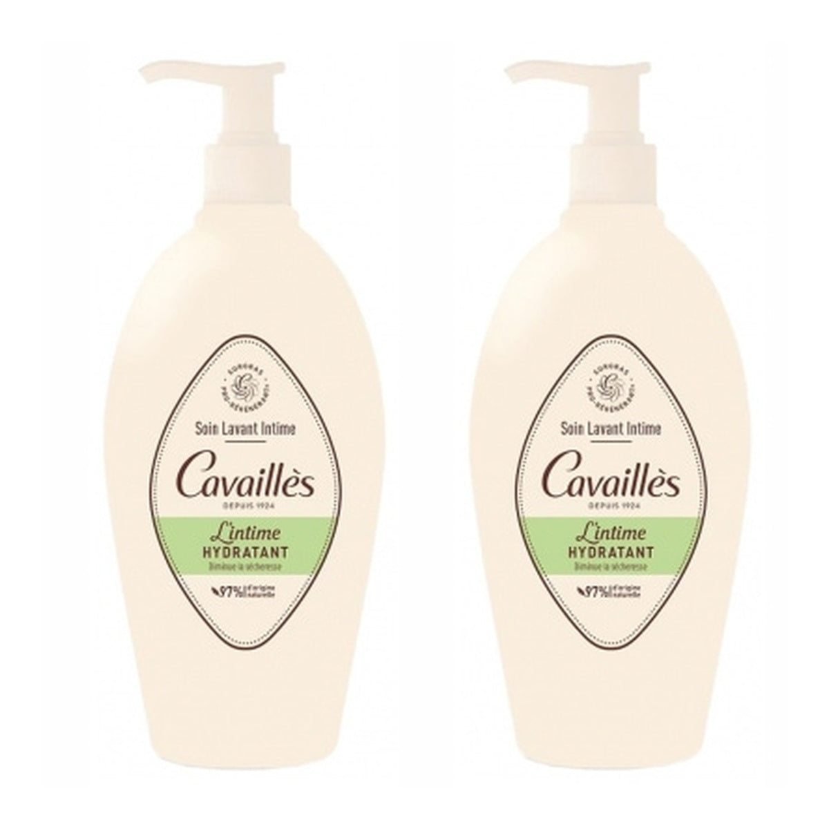 [Rogé Cavaillès] Intimate Moisturizing Cleansing Gel for Dry Skin 500ml (2-Pack)