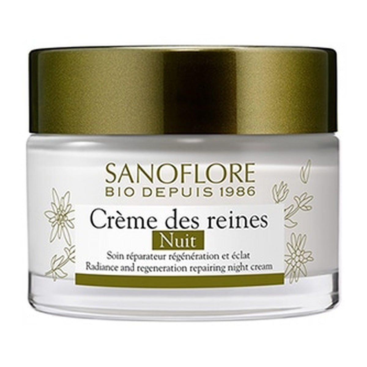[SANOFLORE] Creme des Reines Night Cream 50ml (Night Face Cream)