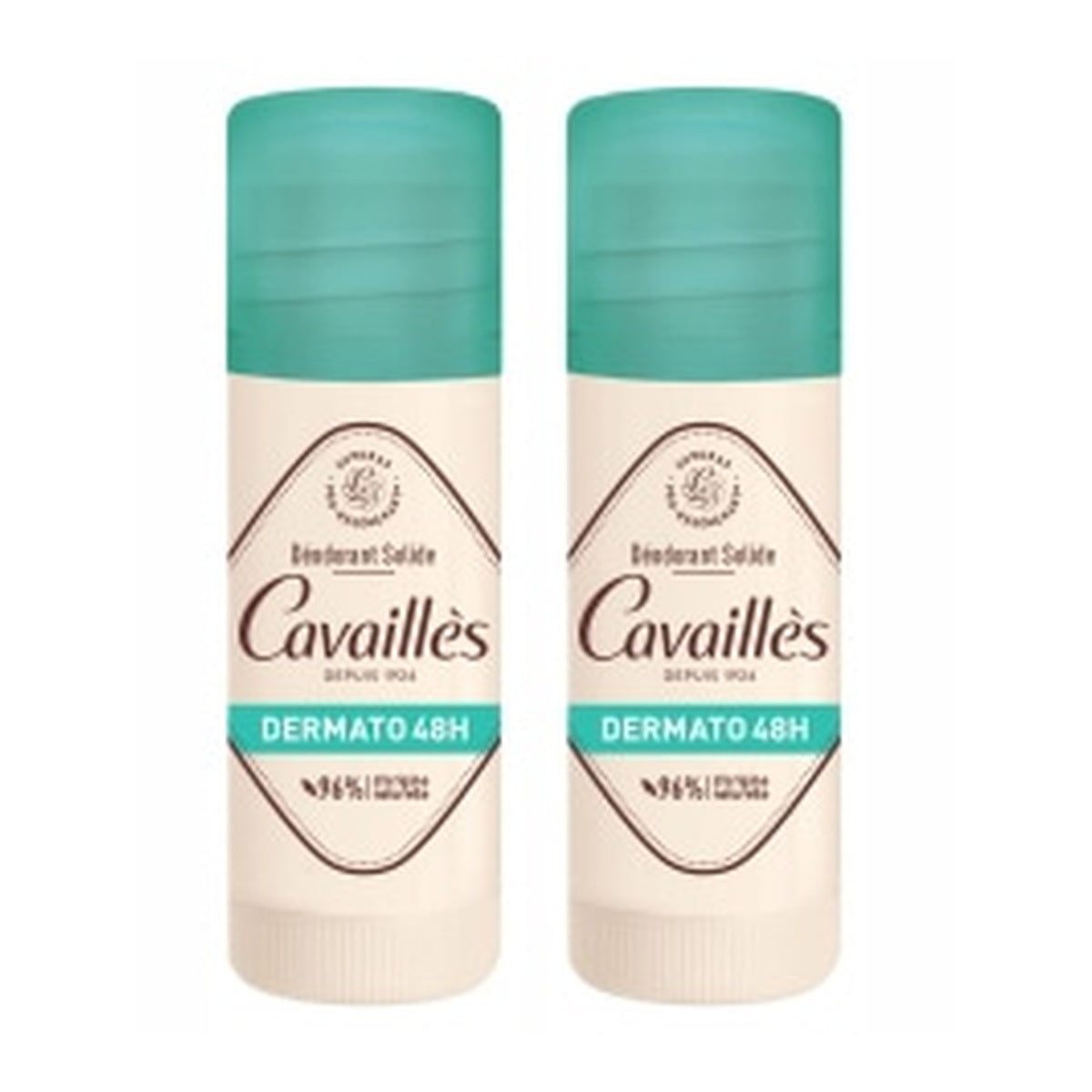 [Rogé Cavaillès] Deodorant Dermato Stick 48h 40ml (2-pack) — Women, Normal-to-Low Sweat