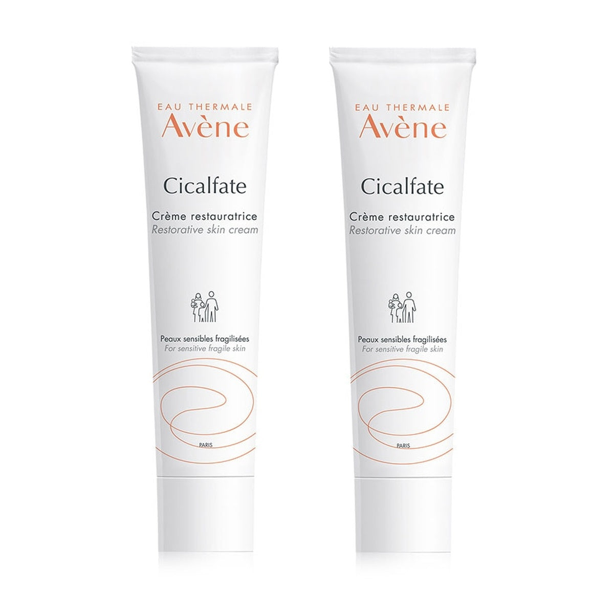 [Avène] Cicalfate Repair Cream (Antibacterial) 40ml, 2-Pack