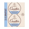 [Rogé Cavaillès] Extra Soft Cotton Flower Soap Bar 250g x4