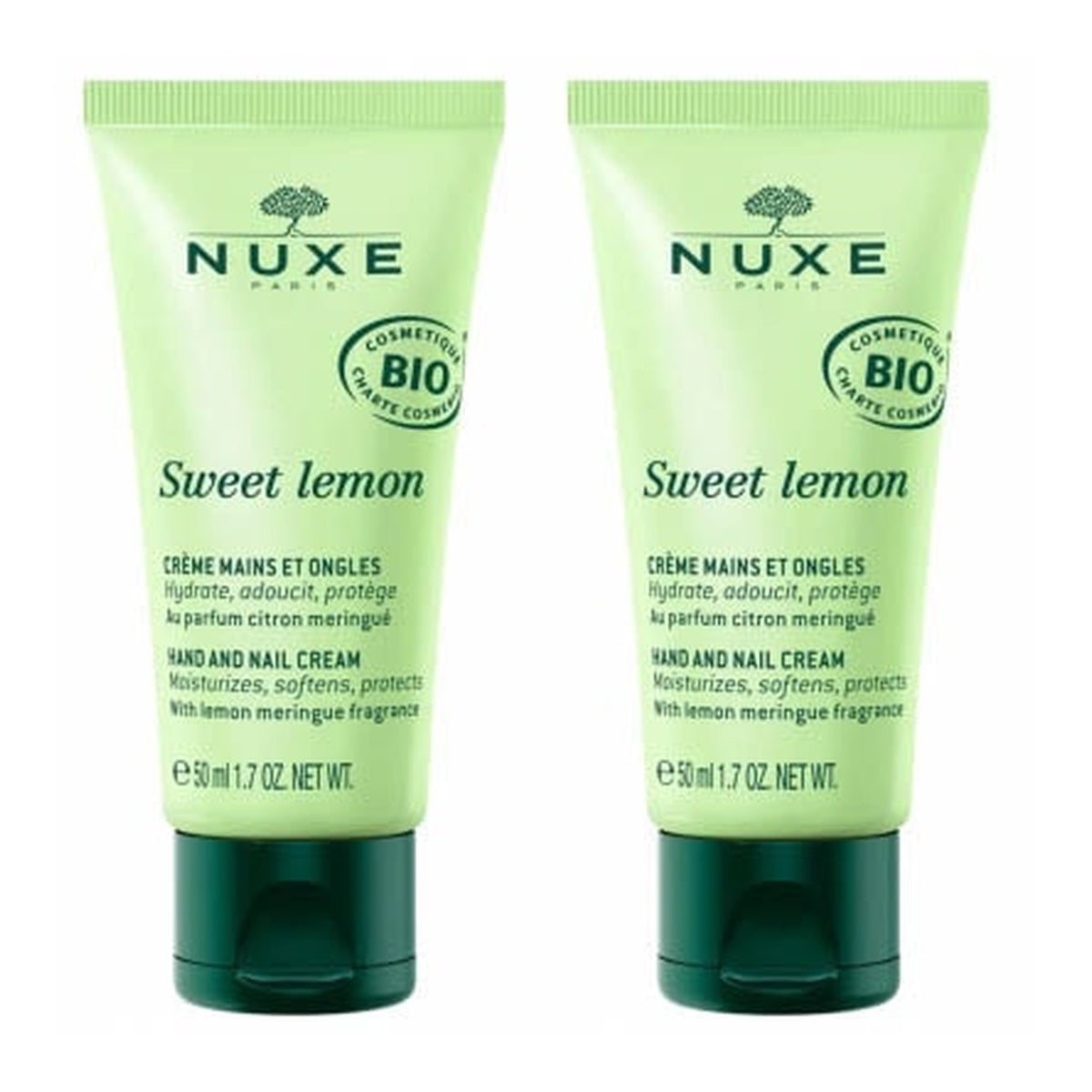 [NUXE] Sweet Lemon Hand & Nail Cream 50ml (2-Pack)