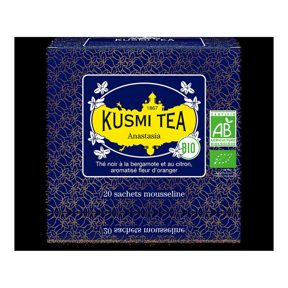 [KUSMI TEA] Anastasia Organic Earl Grey — 20 Tea Bags