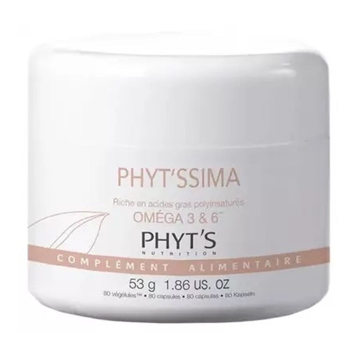 [PHYT'S] Phyt'sima Omega 3 & 6 — 80 Capsules (53g)