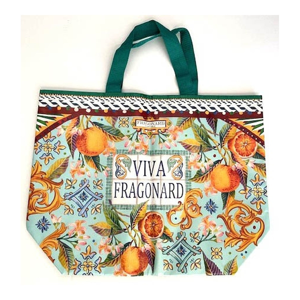 [FRAGONARD] Viva Fragonard Vinyl Shopping Bag (55cm x 43cm)