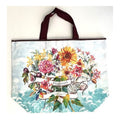 [FRAGONARD] Vinyl Shopping Bag — Sunflower Print (55cmx43cm)