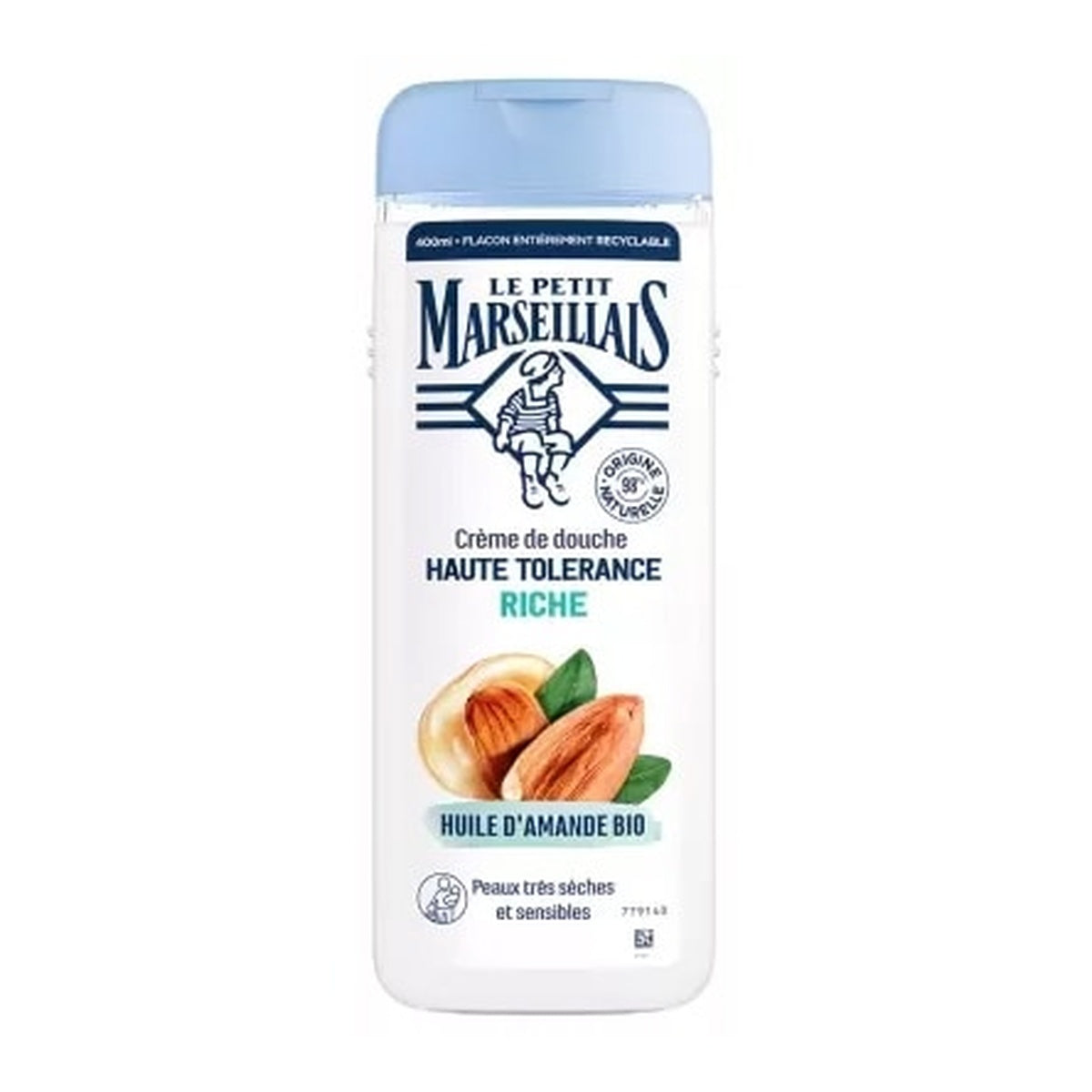 [Le Petit Marseillais] High Tolerance Shower Cream - Rich Organic Almond Oil 400ml