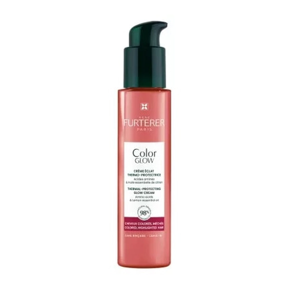 [RENÉ FURTERER] Color Glow Thermo-Protect Cream 100ml (Leave-in Color Protectant)