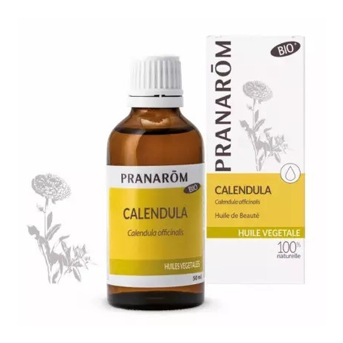 [PRANARŌM] Calendula Vegetable Oil (Organic) 50ml
