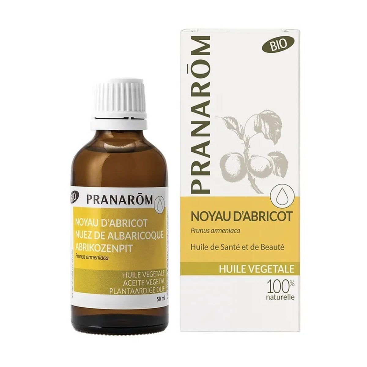 [PRANARŌM] Organic Apricot Kernel Oil 50ml
