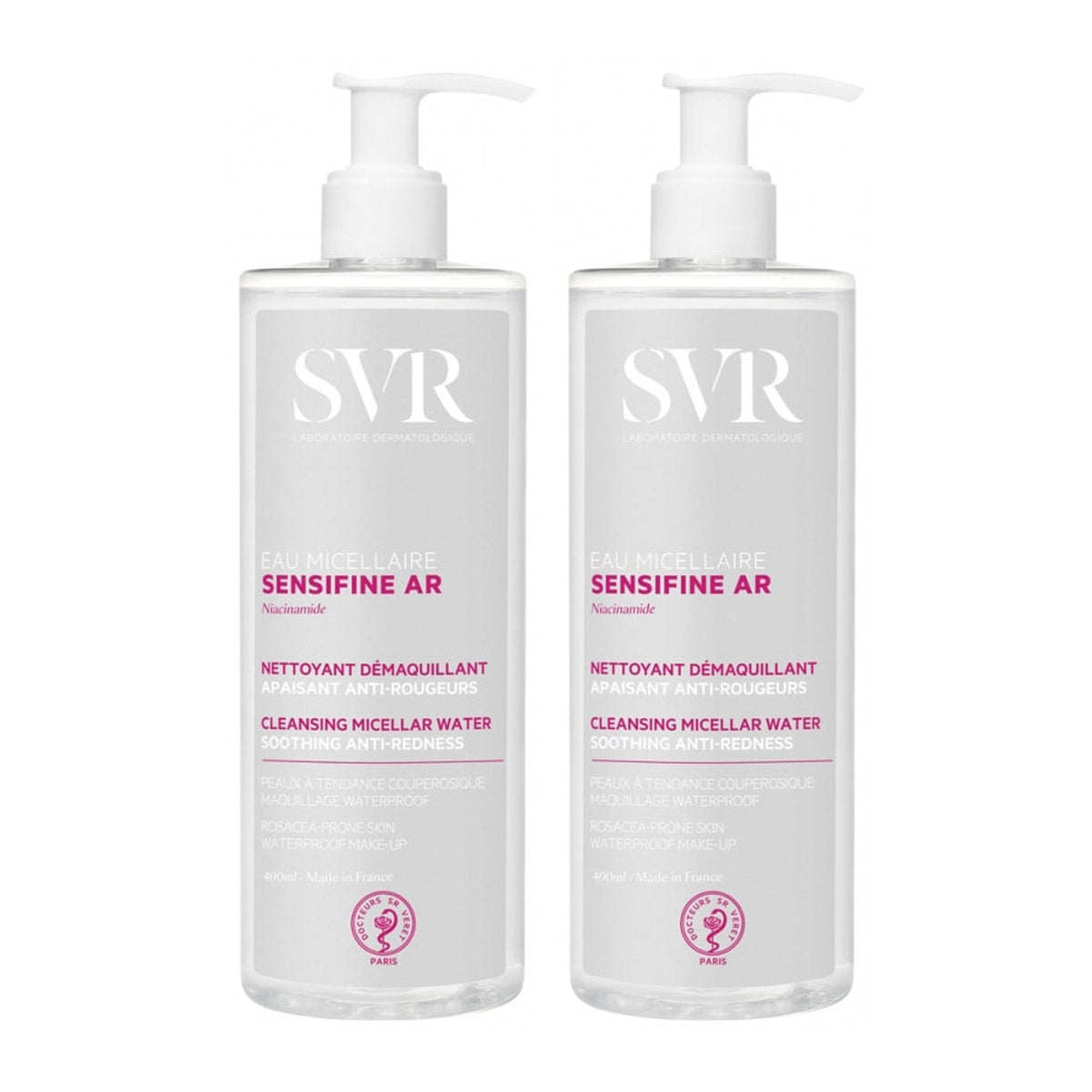 [SVR] Sensifine AR Micellar Water 400ml (2-Pack)