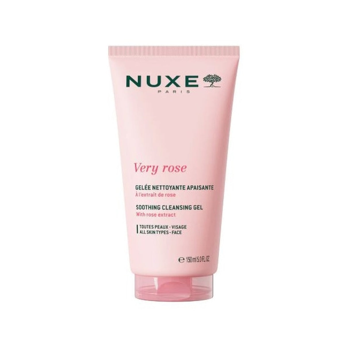 [NUXE] Very Rose Soothing Cleansing Gel with Rose Extract 150ml