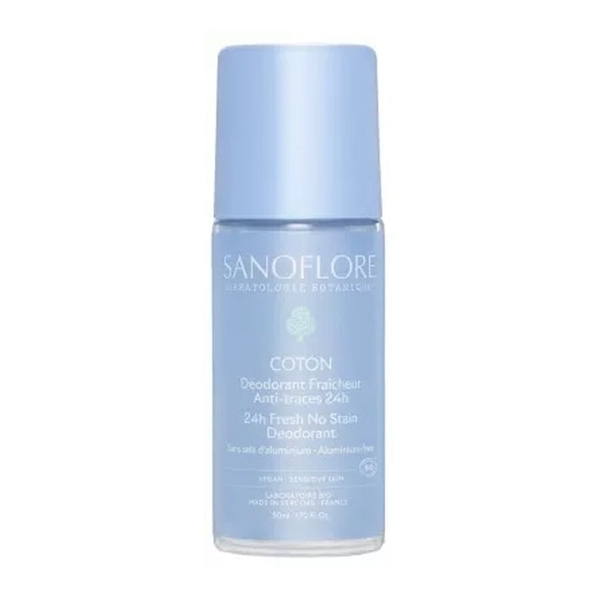 [SANOFLORE] Mentha 48H Roll-On Deodorant 50ml