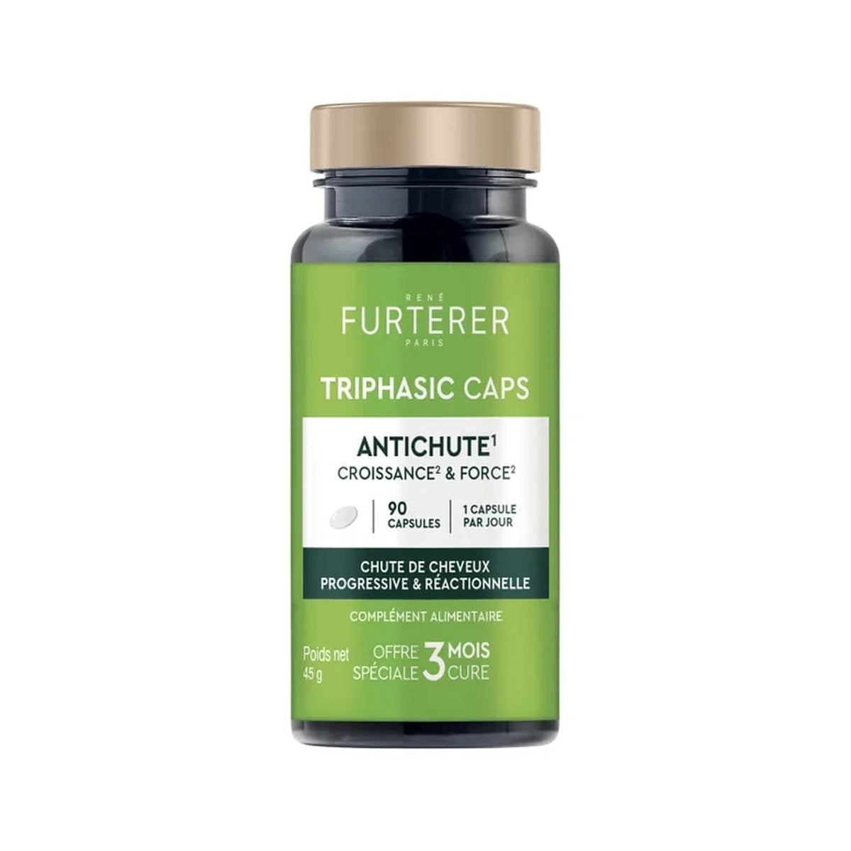 [RENÉ FURTERER] Triphasic Anti-Hair-Loss Capsules (90 capsules)