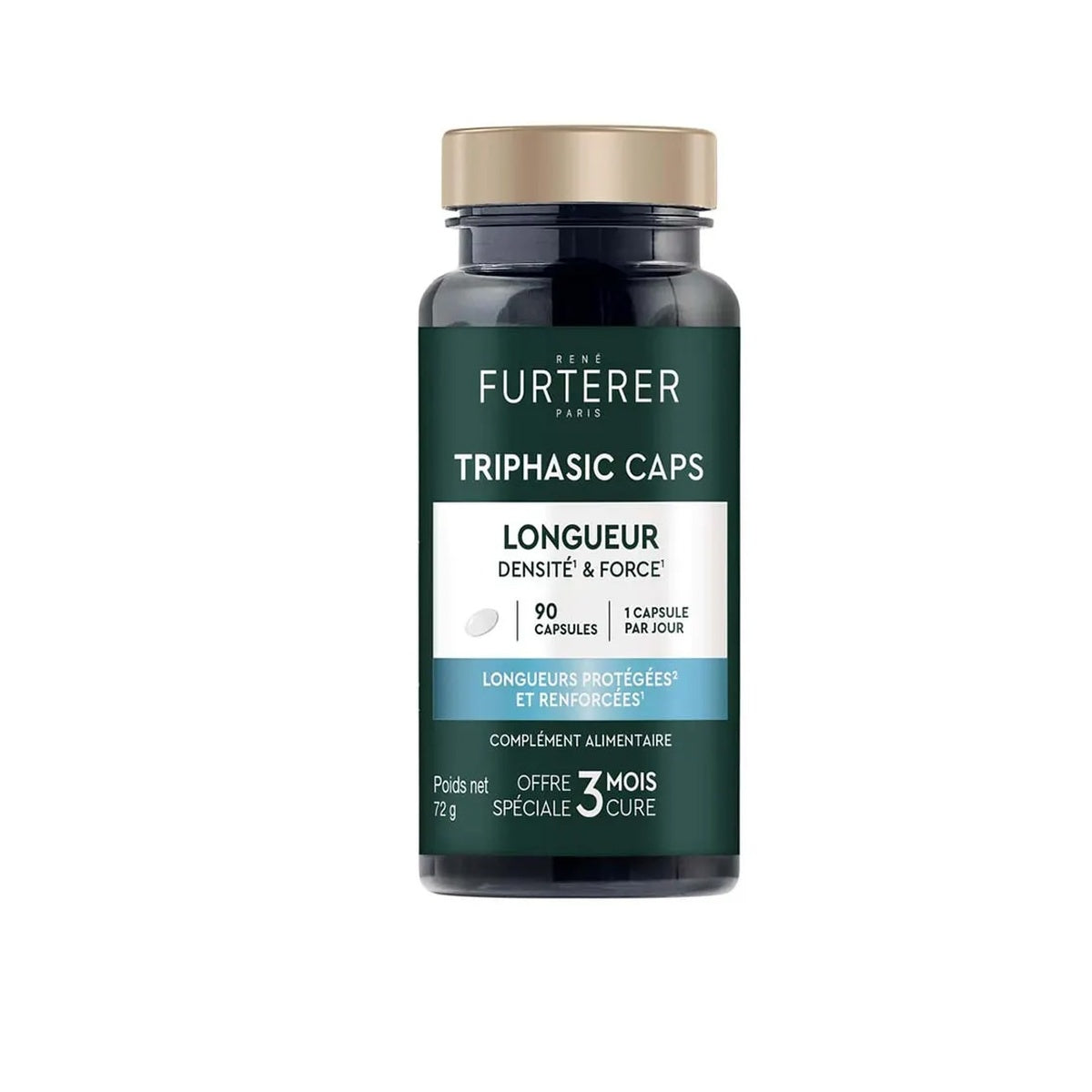 [RENÉ FURTERER] Triphasic Long Hair Capsules (90 Capsules)